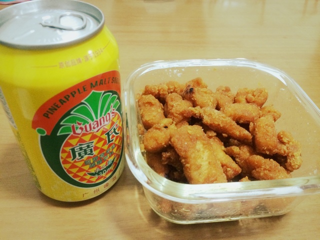 啤酒和炸鸡