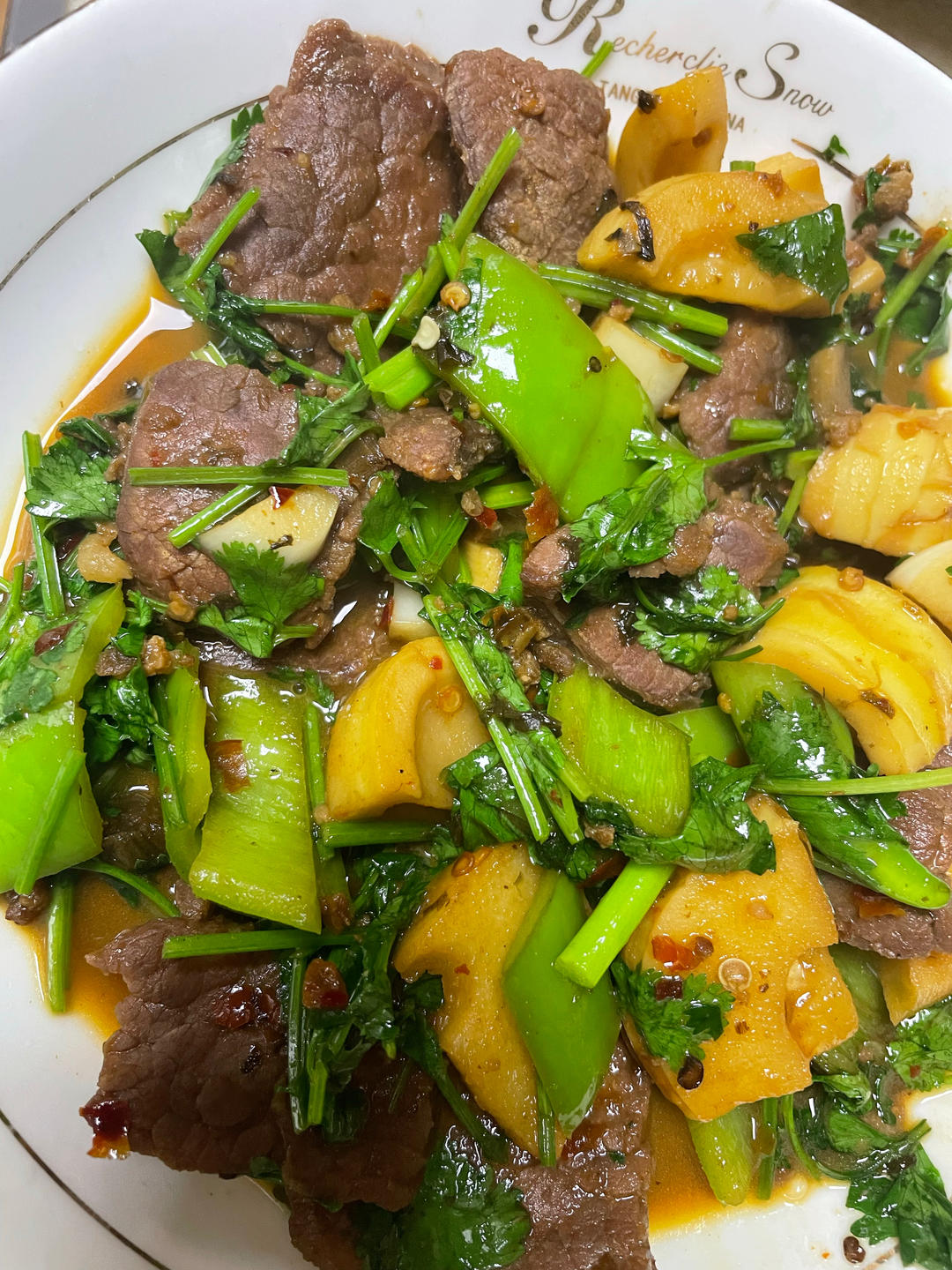 春天的味道——笋片炒肉