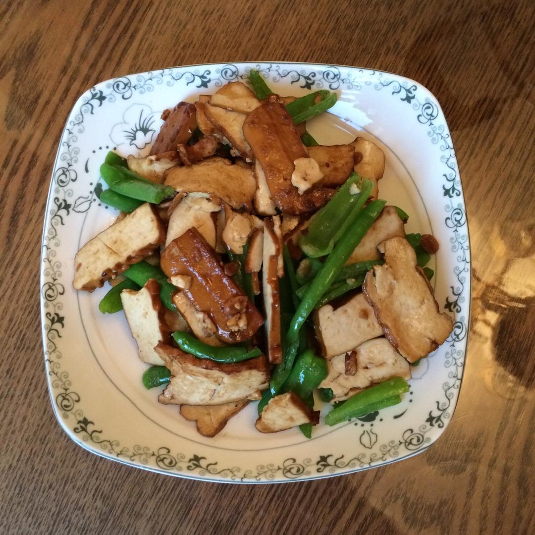 青椒豆腐干