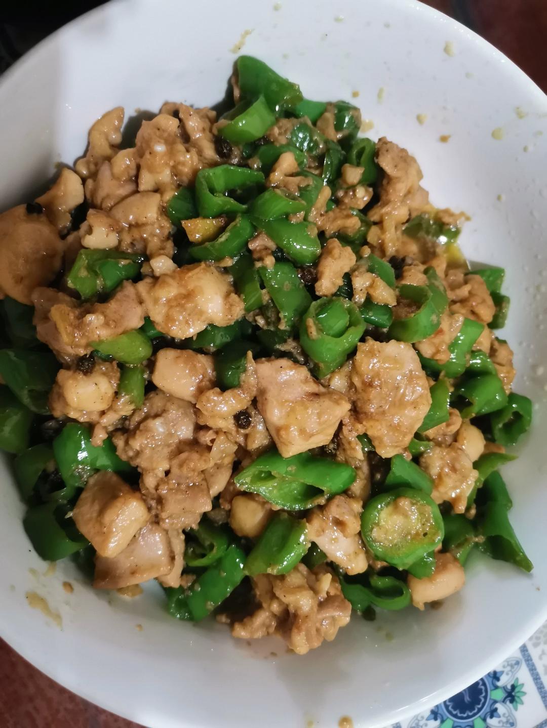 老丁的私房菜-尖椒鸡