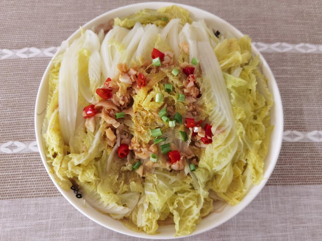 5分钟搞定‼️家常菜蒜香娃娃菜，巨好吃！