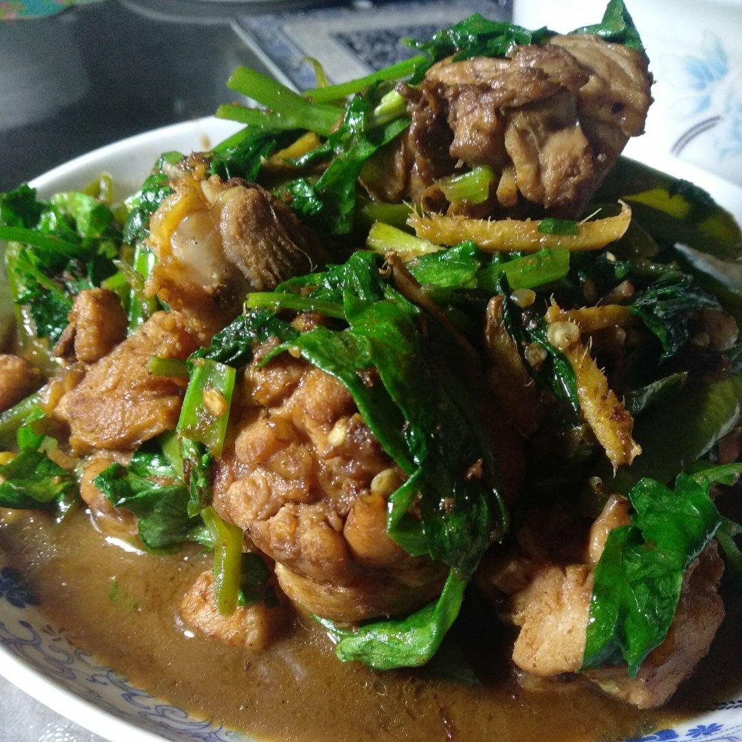 沙茶鸡腿
