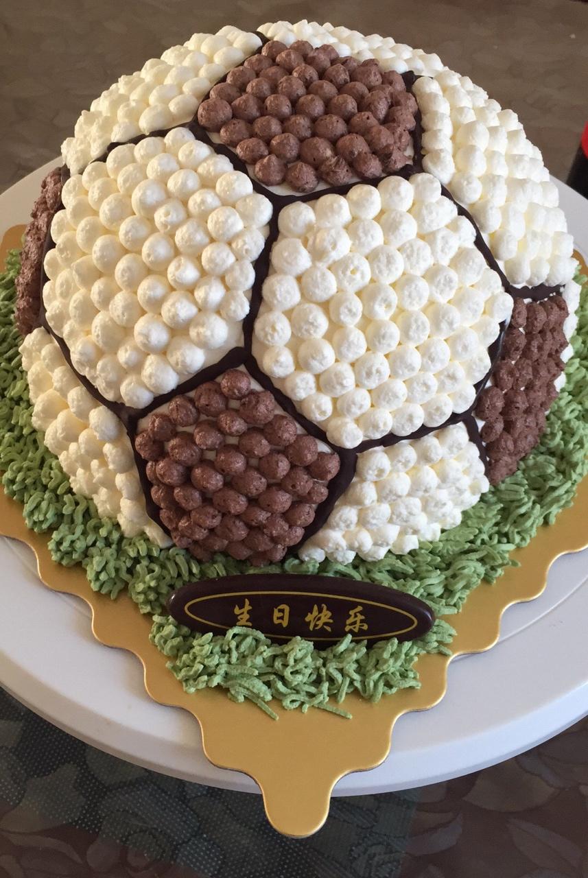 足球生日蛋糕