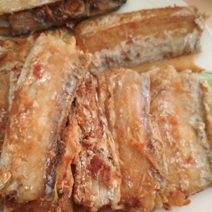 鸡蛋煎刀鱼