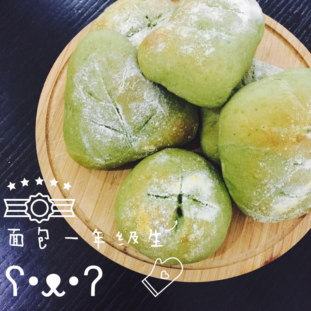 叶形香芋面包