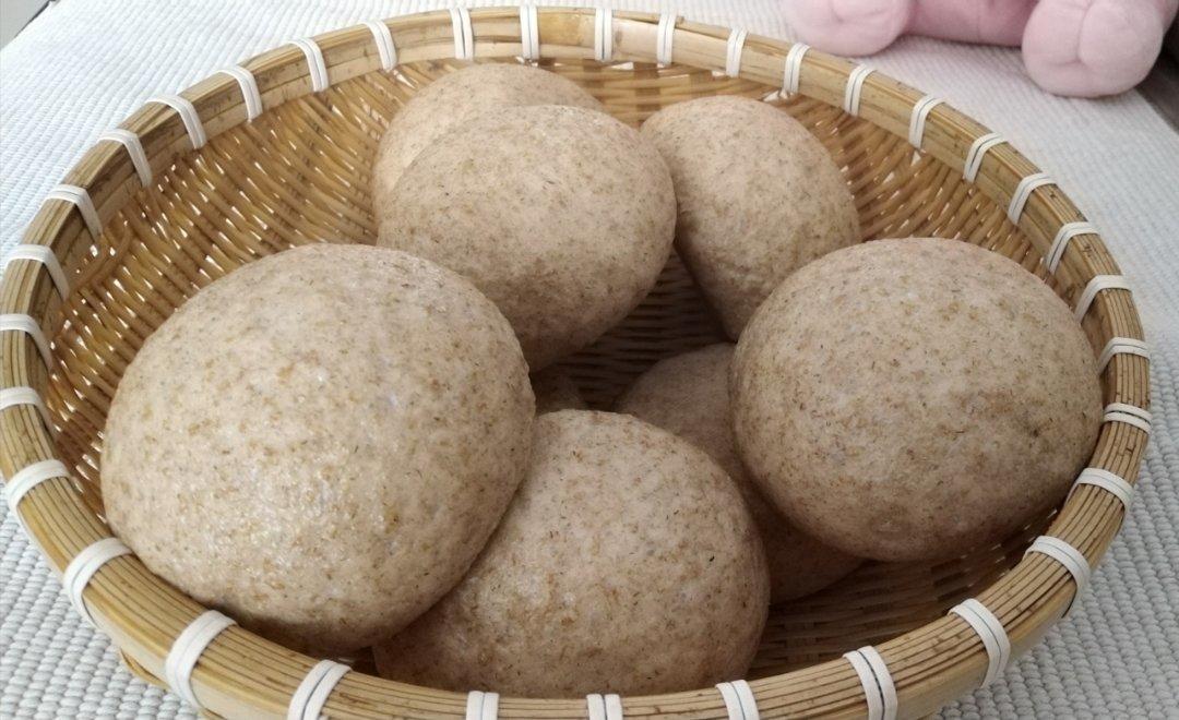 天然酵母 全麦馒头