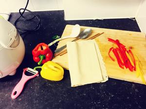 凉拌豆腐皮-柚子厨房的做法 步骤1