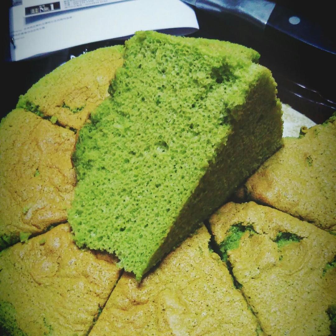 青汁戚风蛋糕（超润）