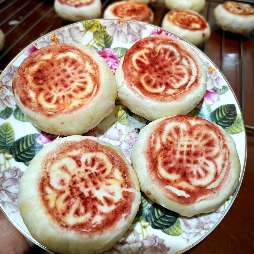 玫瑰鲜花饼