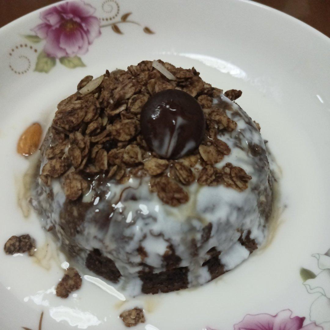 燕麦麸皮小蛋糕（无糖无油超快手健康还好吃）