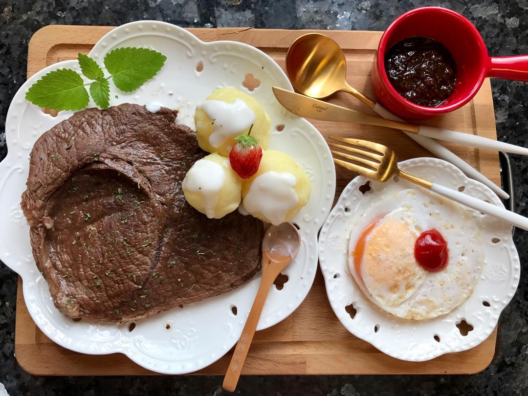 香煎西冷牛排