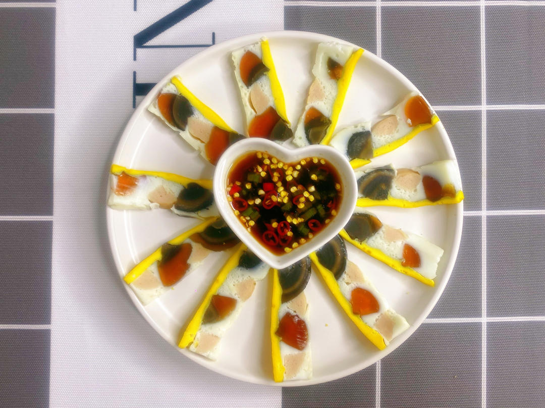 新年年夜饭凉菜，零失败～五彩松花蛋