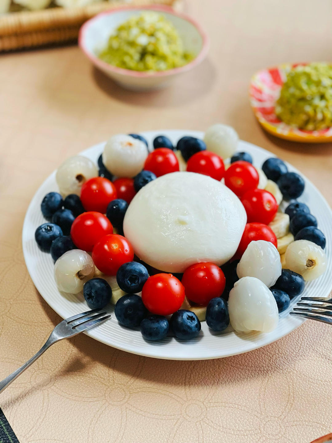 布拉塔奶酪三食
Burrata three ways