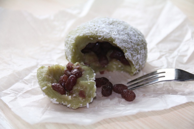 抹茶红豆大福