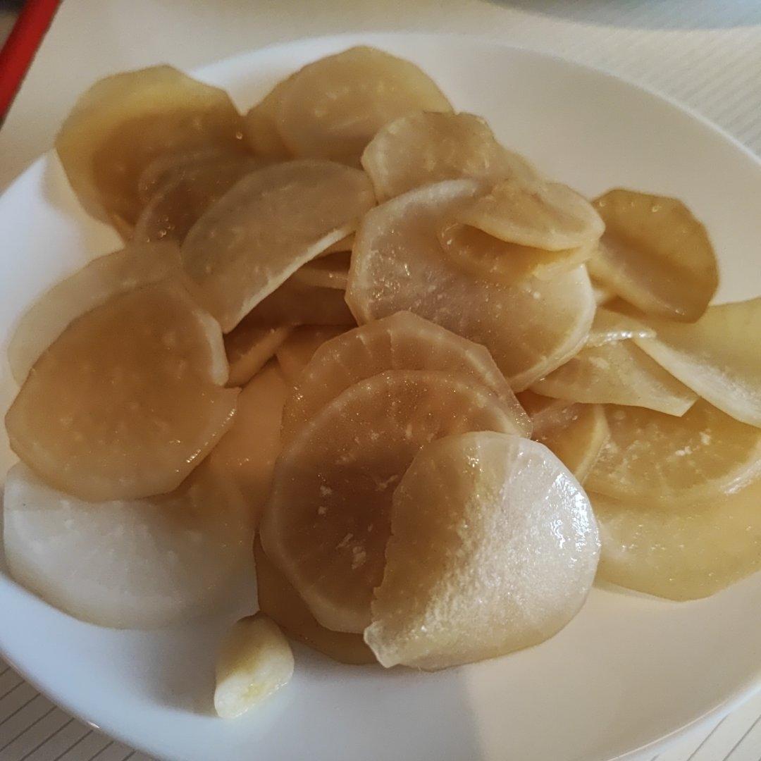 炒白萝卜