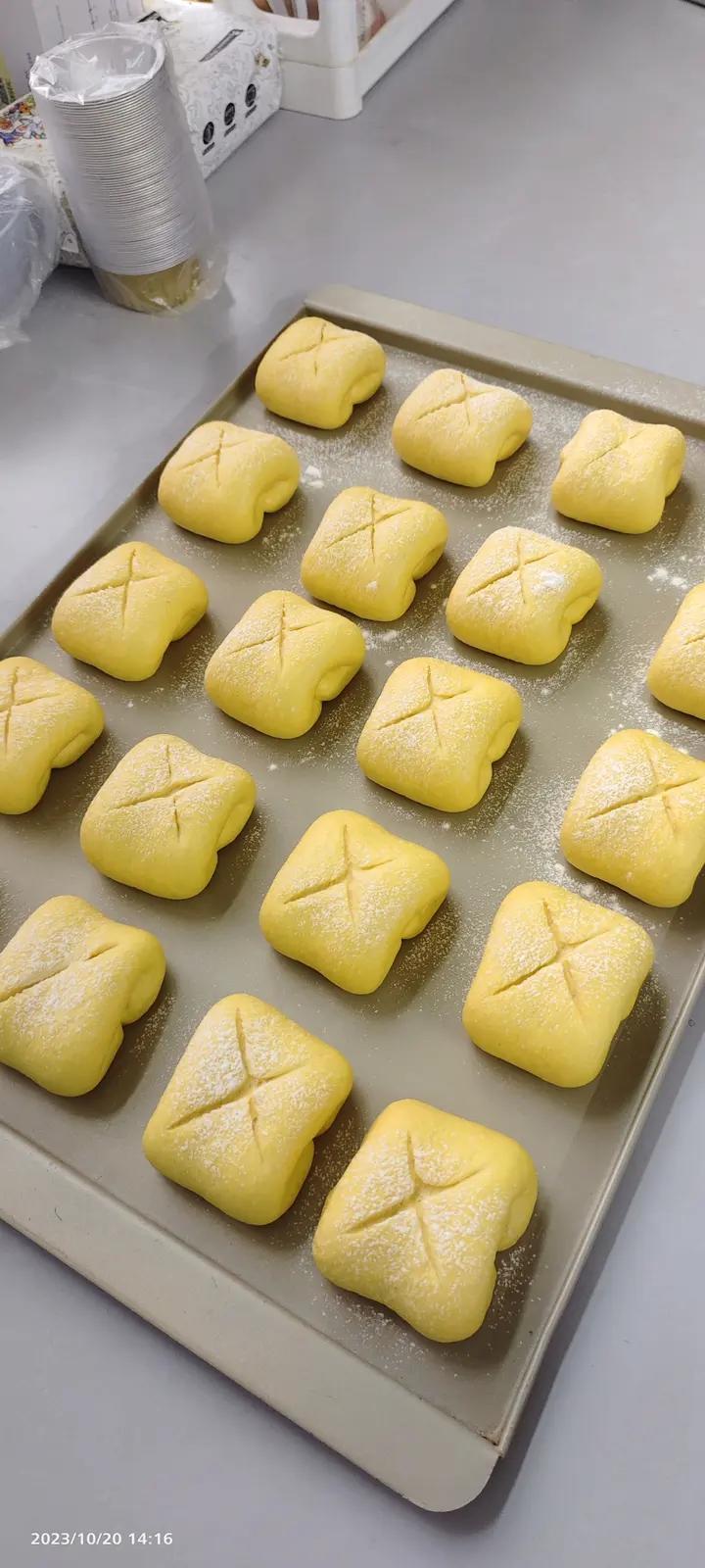 南瓜吐司，奶香南瓜吐司，极致柔软，直接法