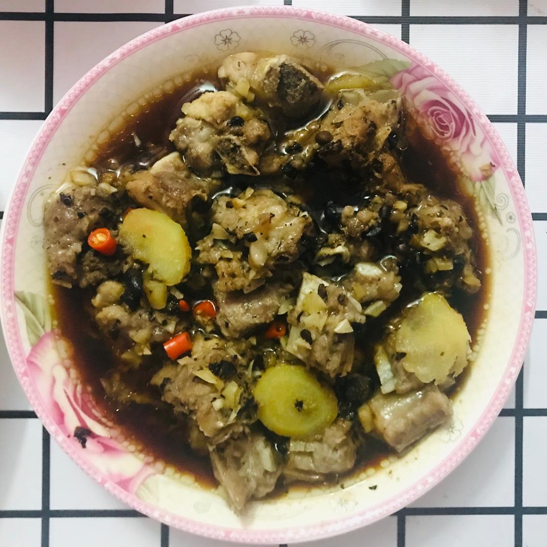 家常菜～豉汁蒸排骨