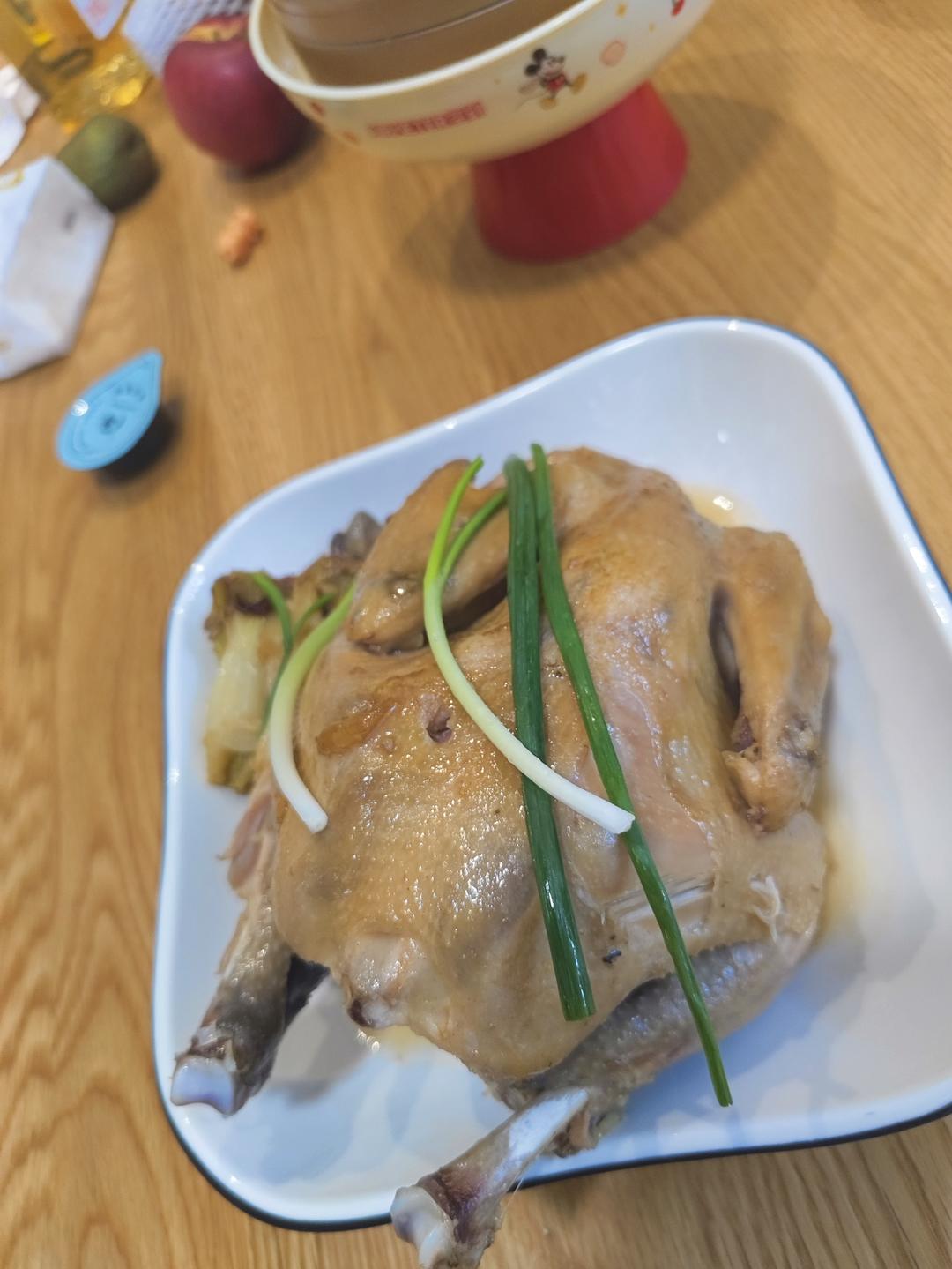 电饭煲焖鸡