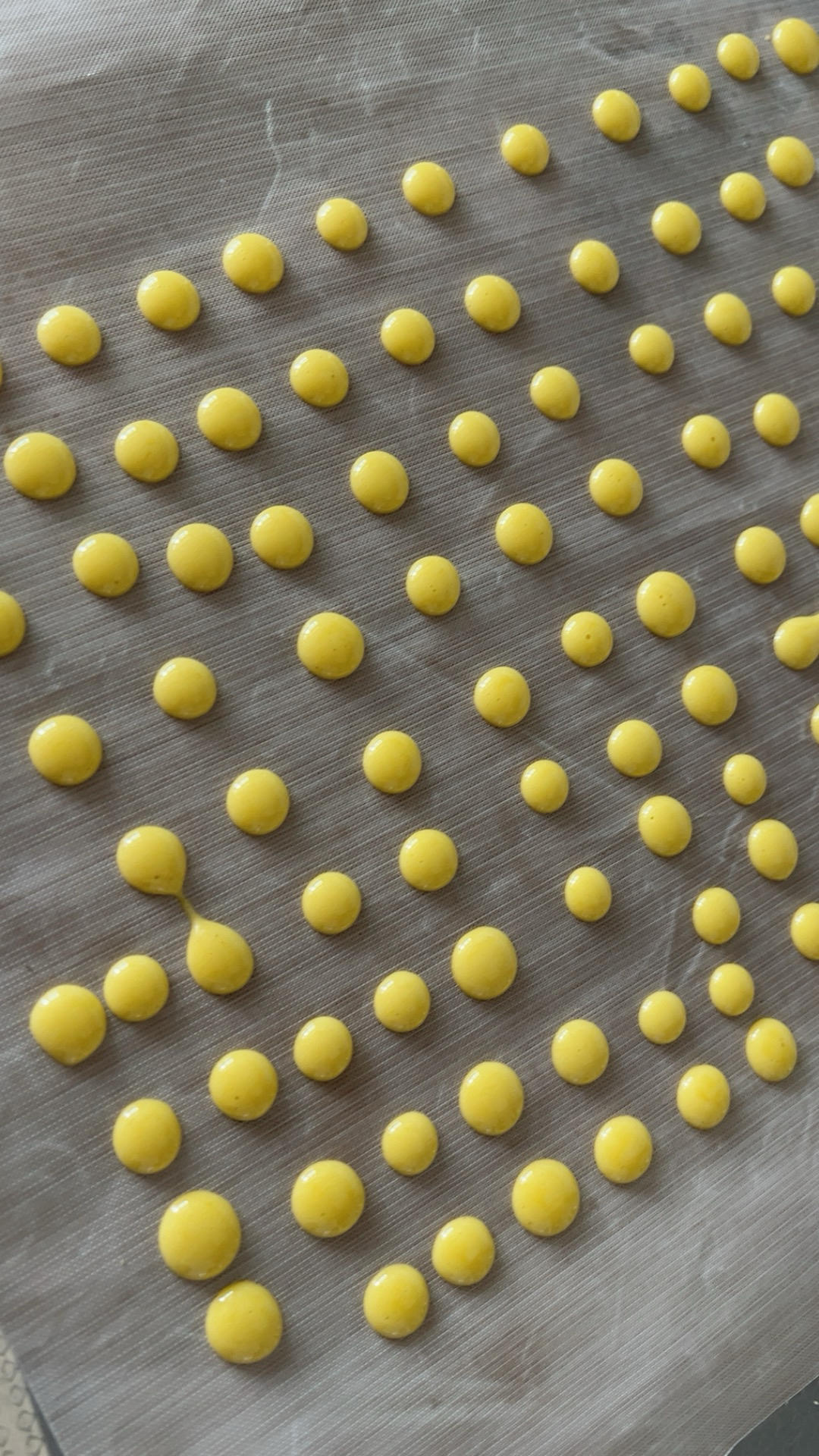 入口即化的无添加蛋黄溶豆