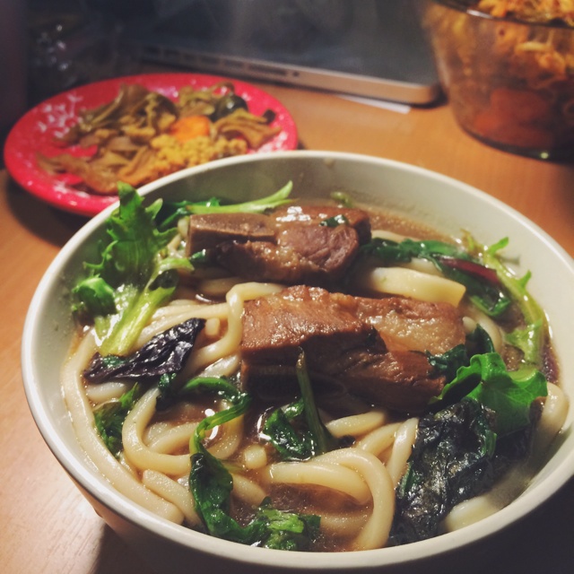 骨汤排骨面