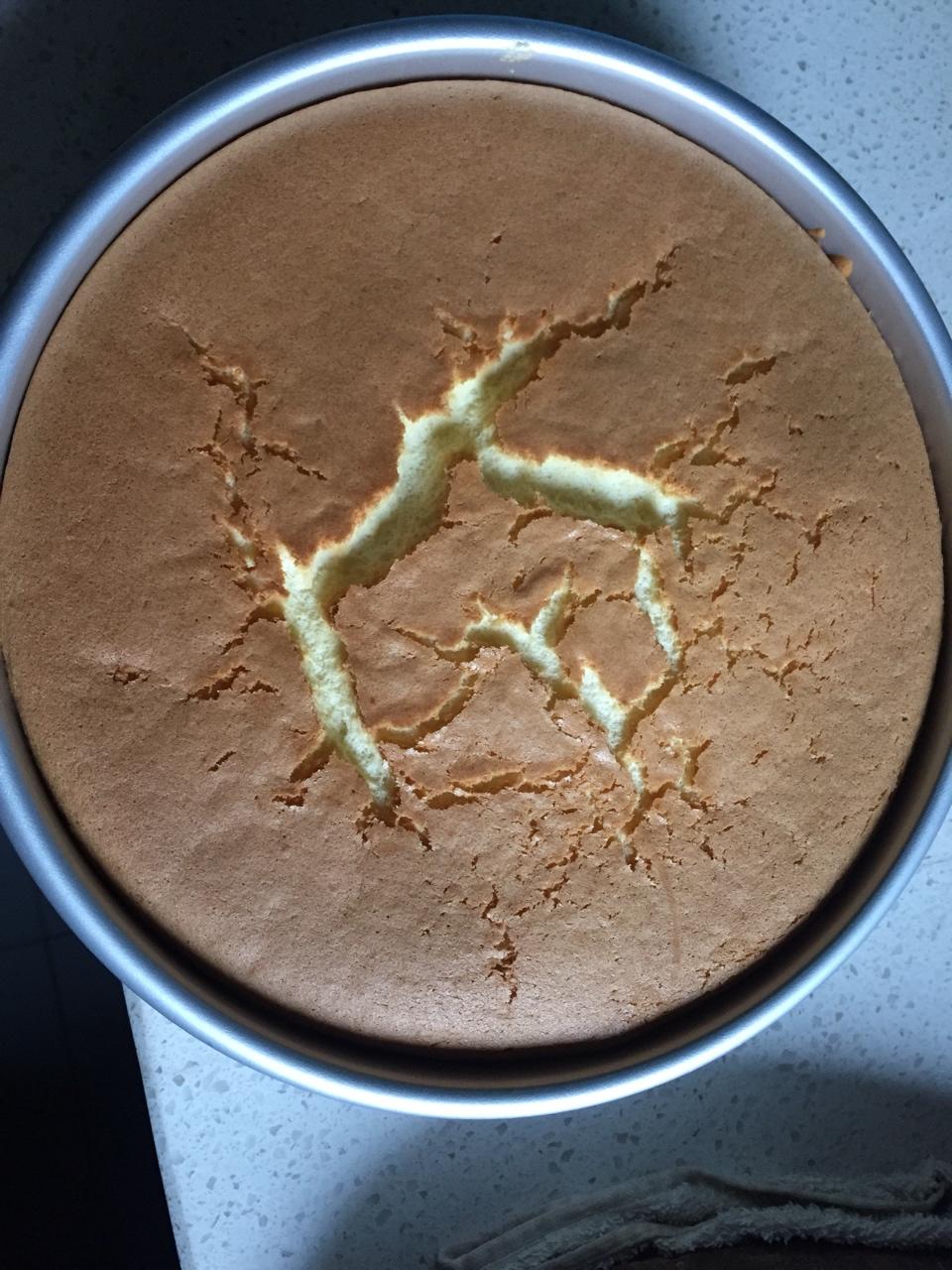 烤箱做蛋糕（戚风蛋糕的做法）