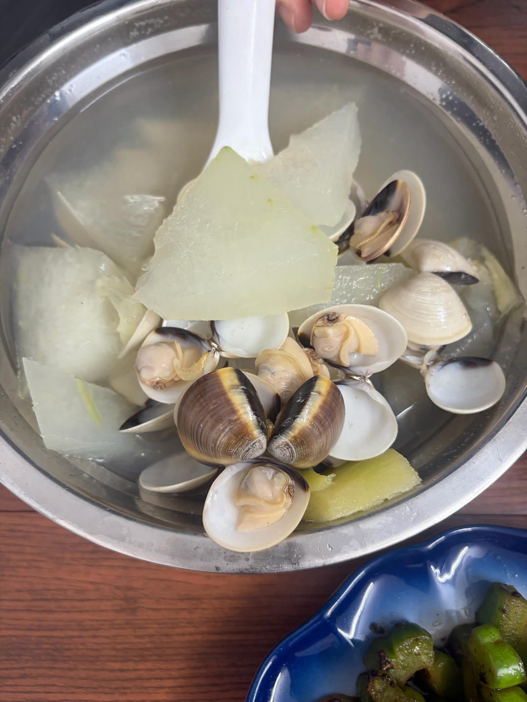 白贝冬瓜鲜味汤