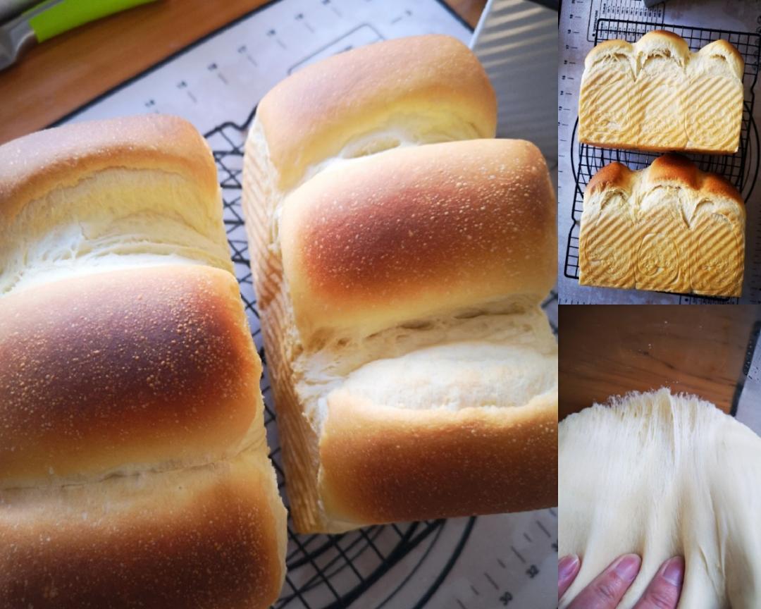 纯奶手撕吐司的做法 步骤1