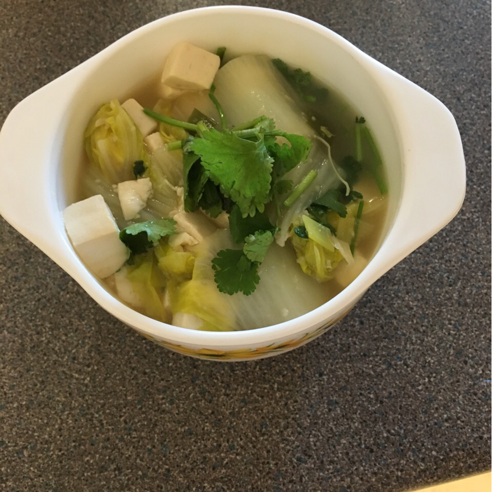白菜炖豆腐