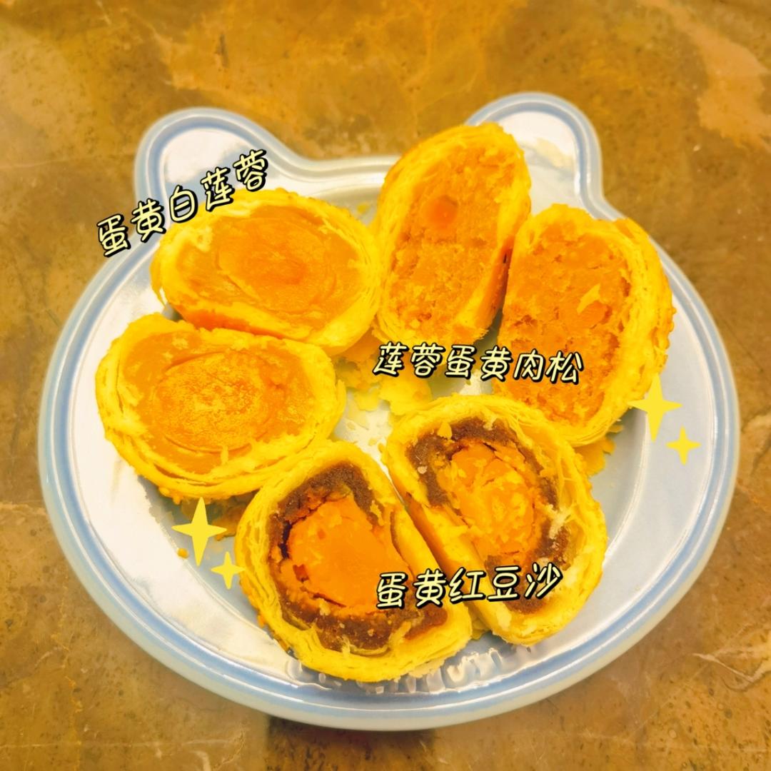 蛋黄酥，手工蛋黄酥