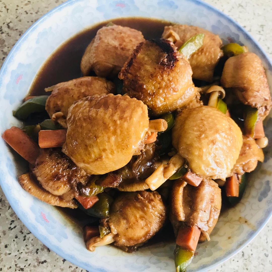 世棒午餐肉无骨时蔬鸡翅