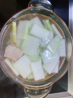 【夏日时令汤】冬瓜咸肉扁尖汤 附2种做法的做法 步骤7