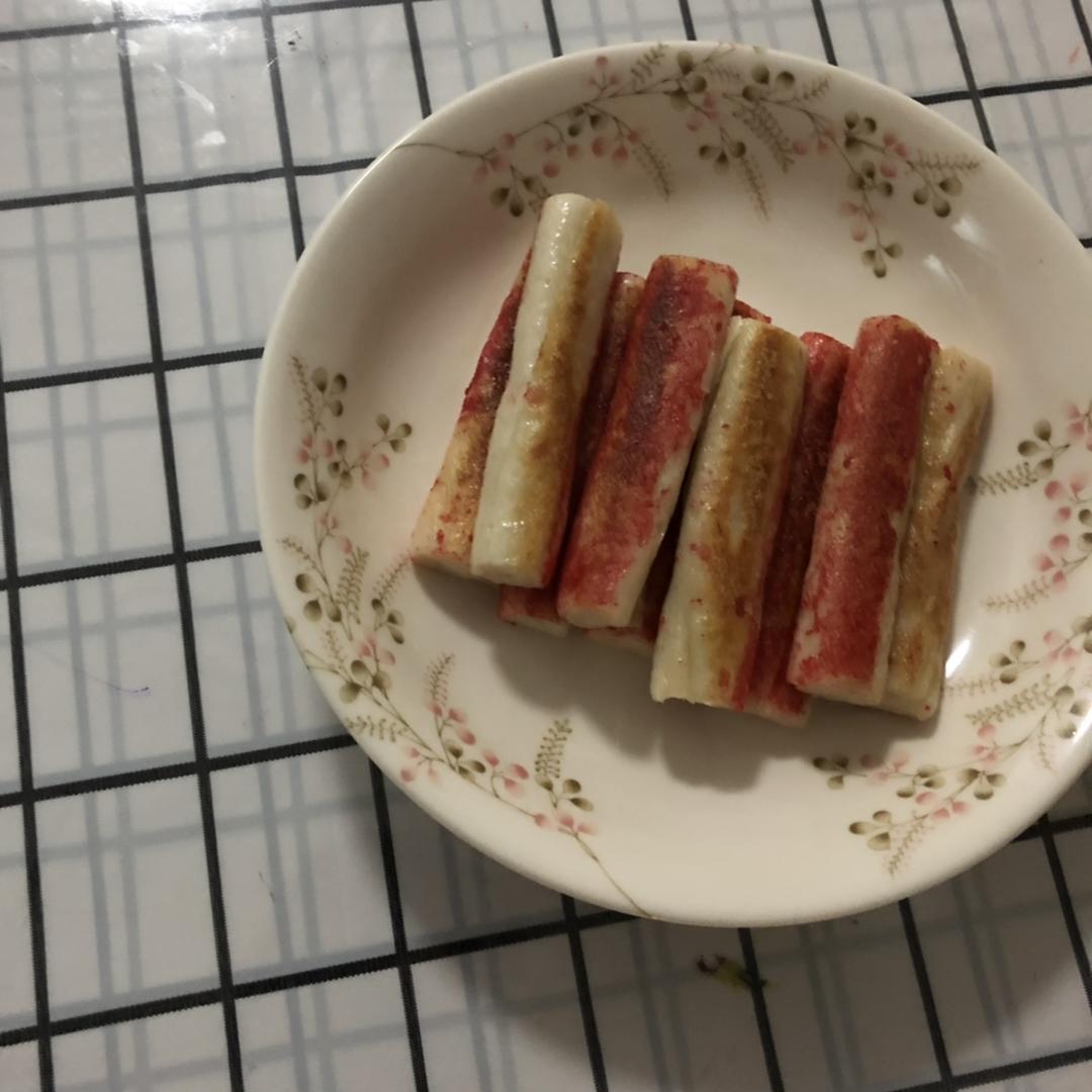 简单美味夜宵加餐～炸蟹棒！