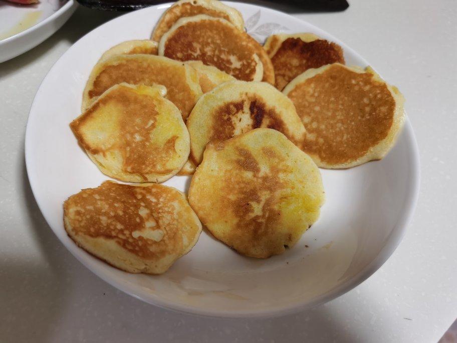 平底锅做的舒芙蕾松饼