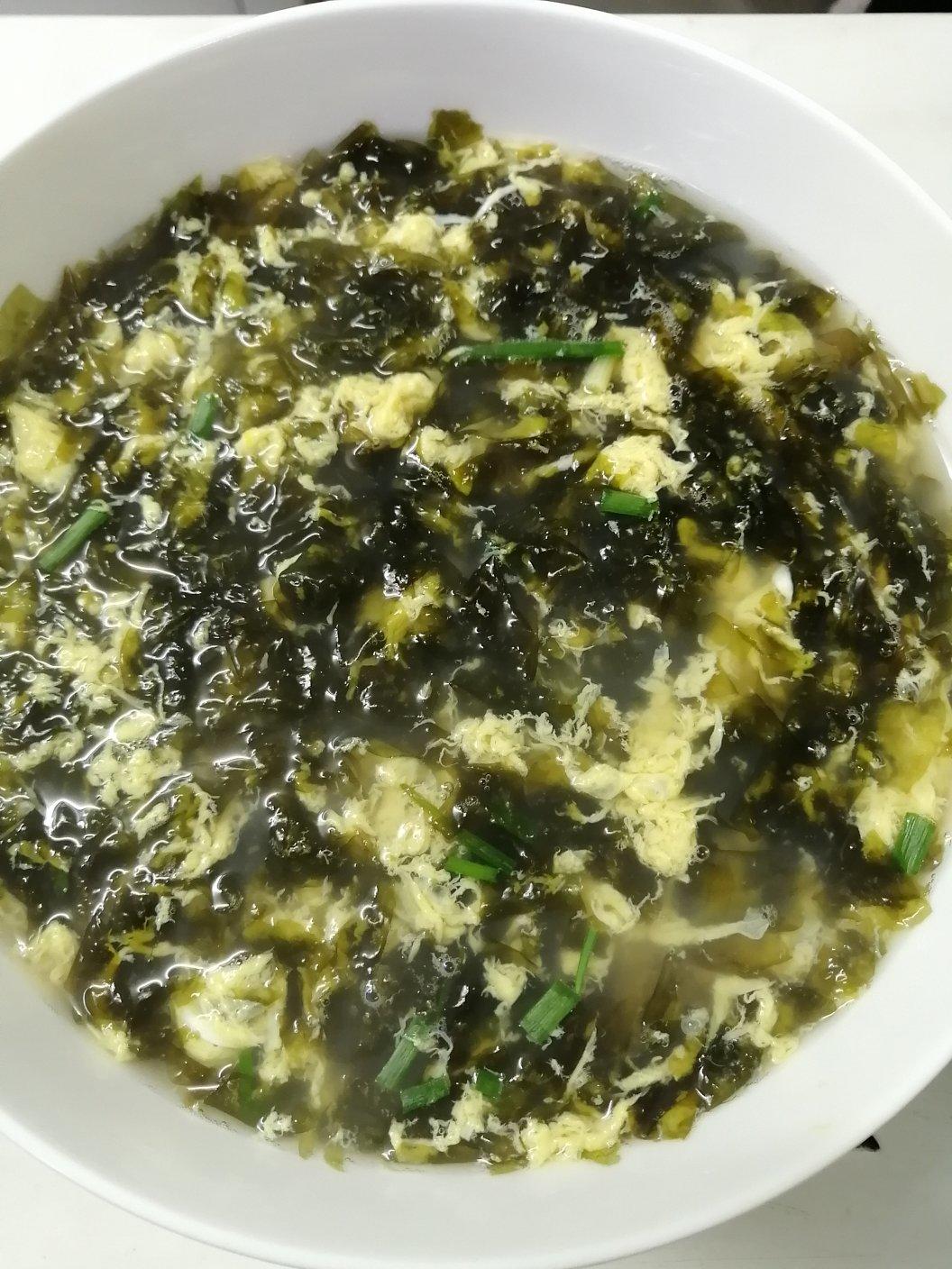 玼做的紫菜汤