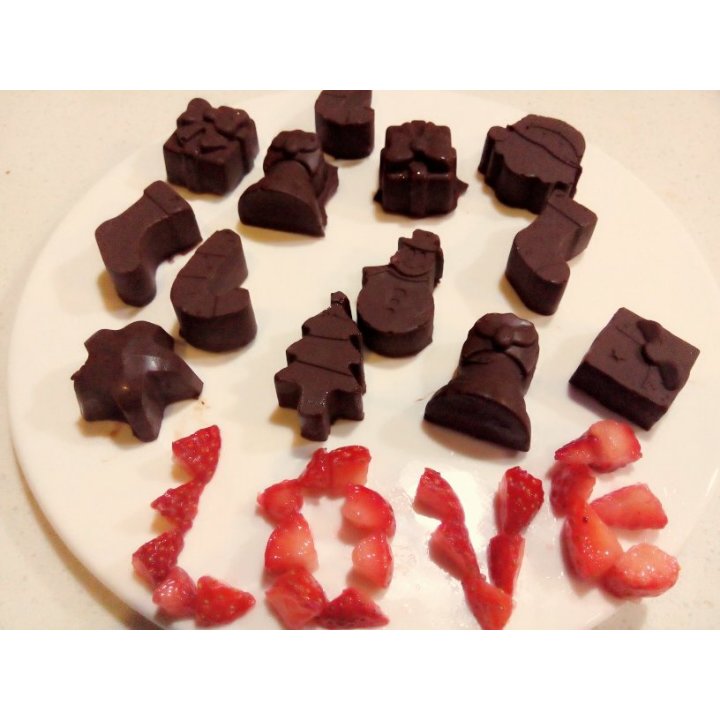 企鹅551做的手工巧克力