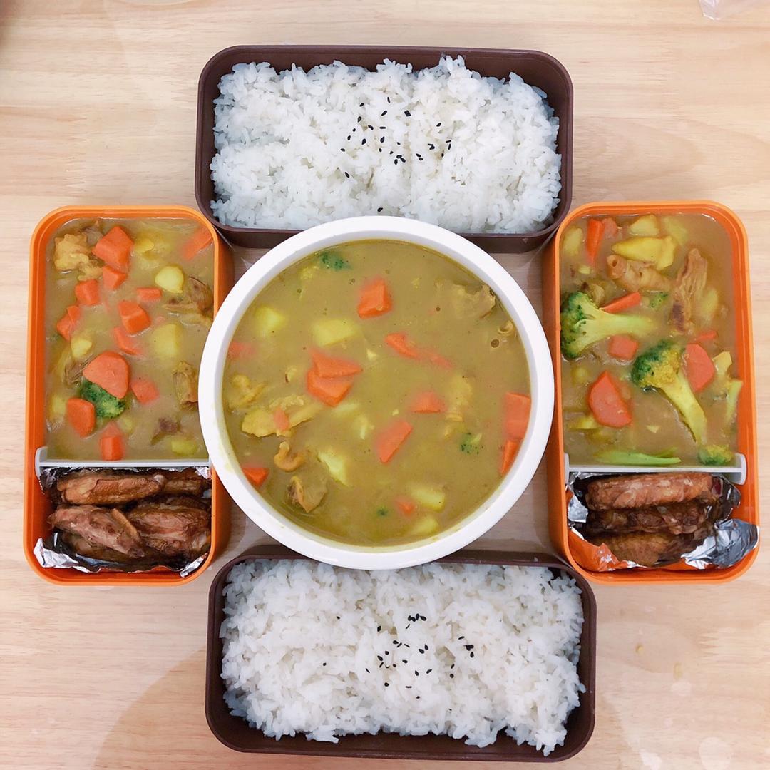 简约日式咖喱饭