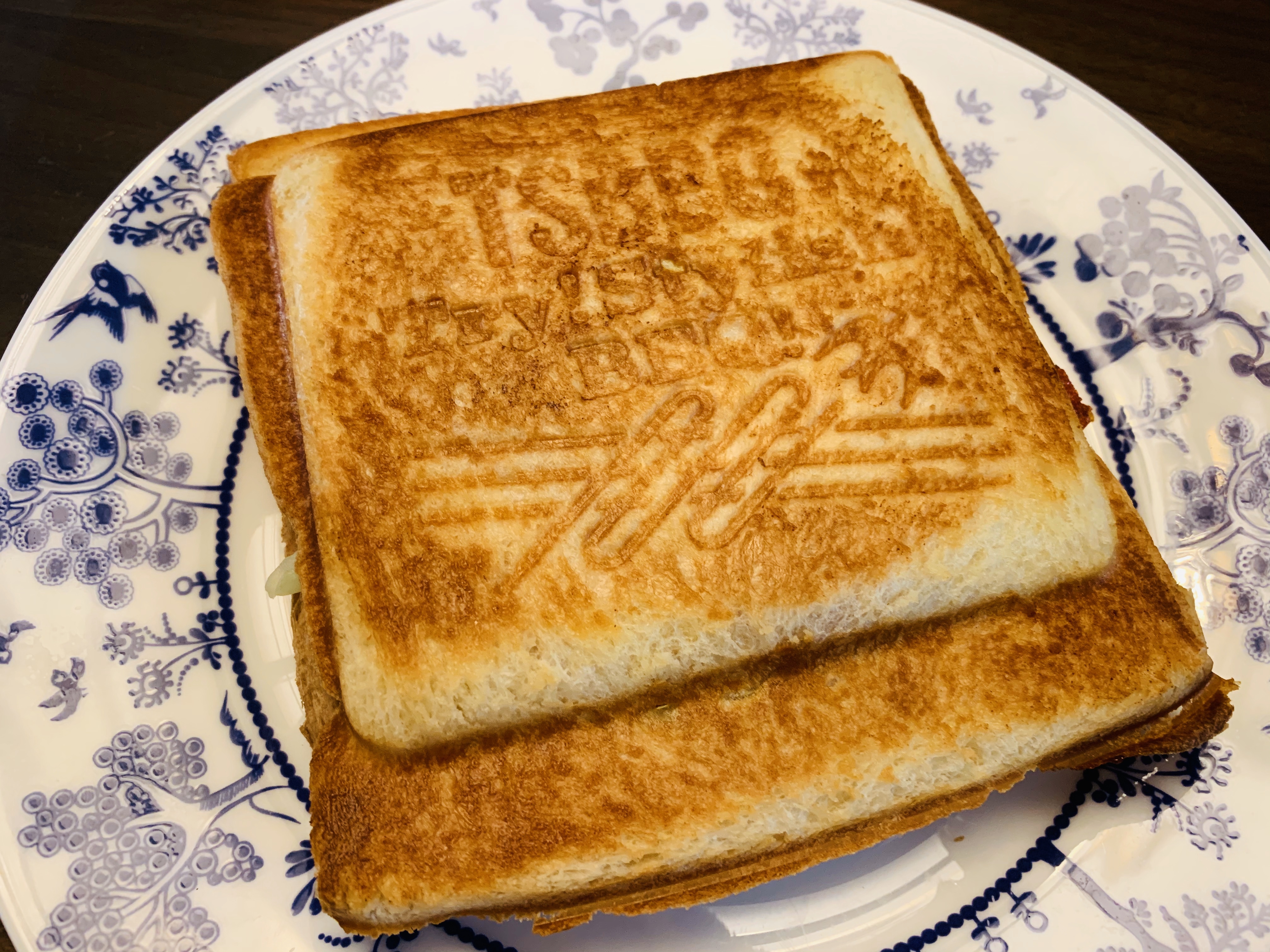 明火双面烤三明治🥪早餐