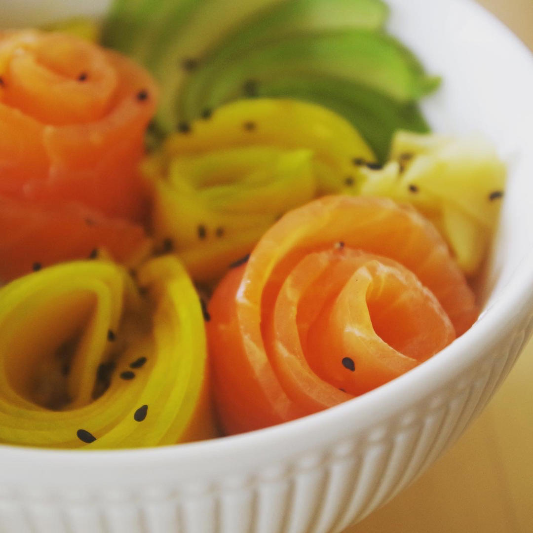 Gravlax 杜松子酒百里香腌三文鱼