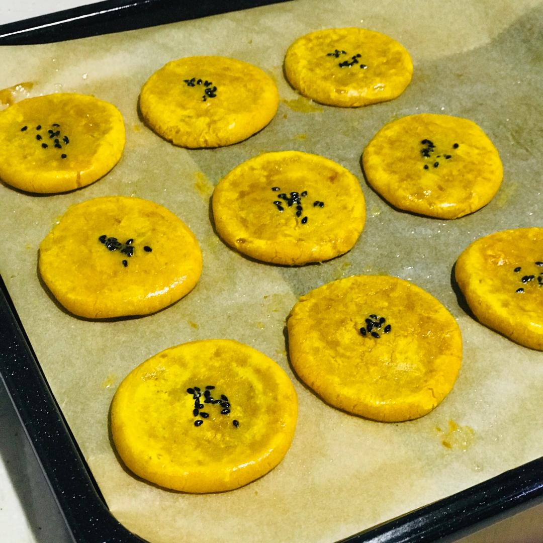 烤箱版南瓜饼
