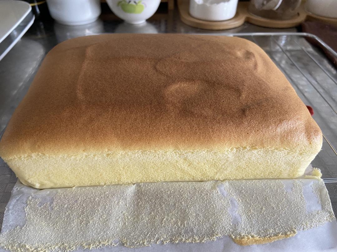 古早蛋糕 用6寸戚风模具 20克低糖版 新手零失败