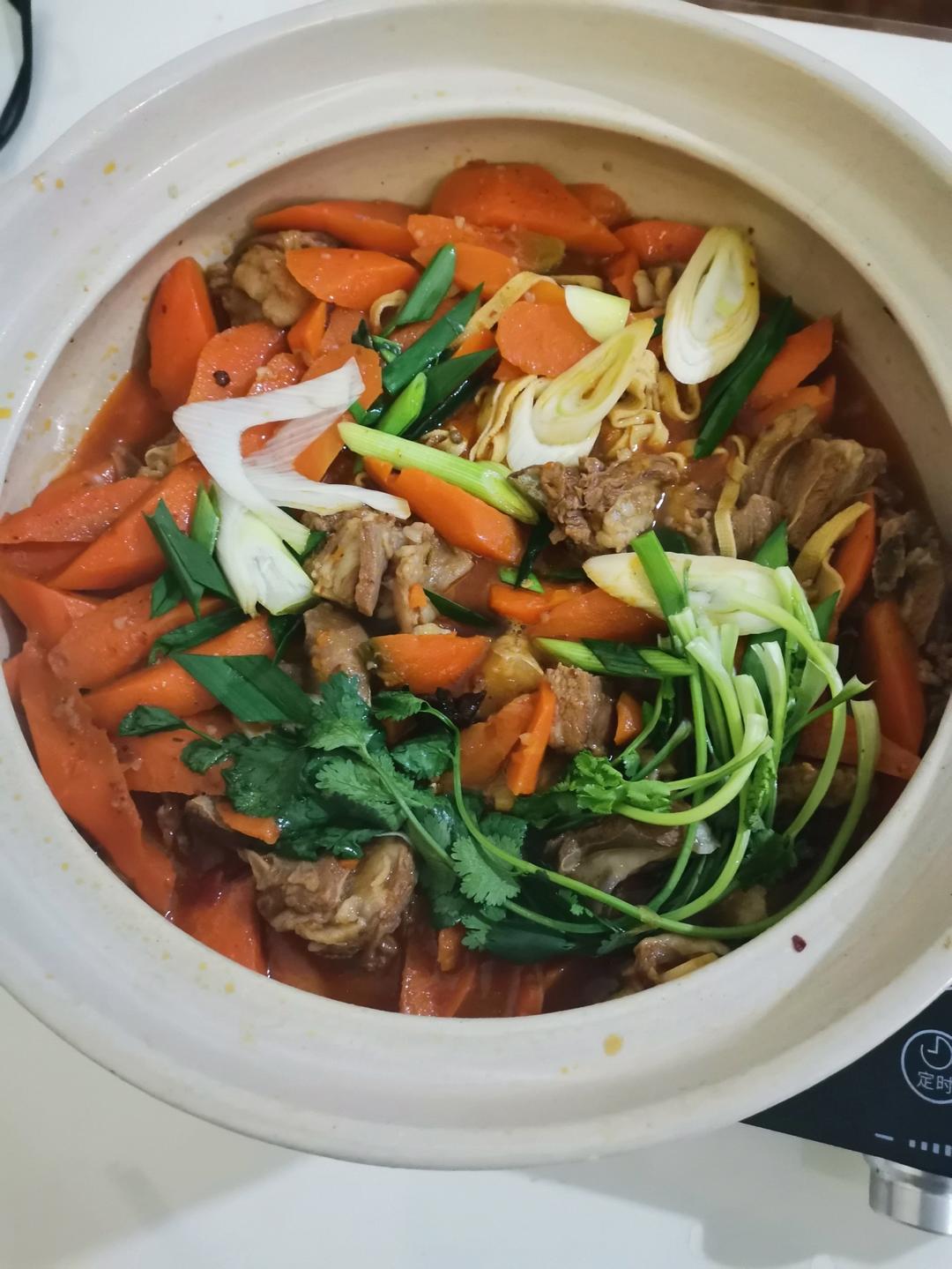 羊肉胡萝卜火锅