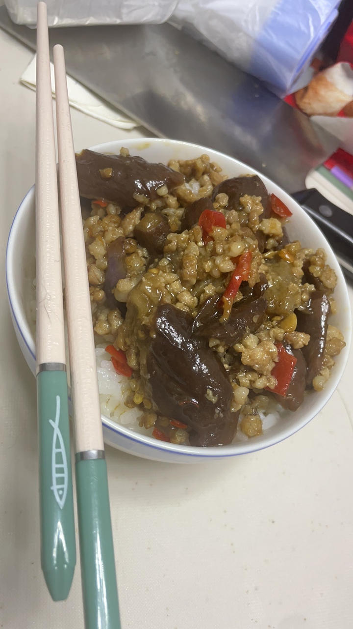 极简家常肉末茄子，不腌不蒸不过油