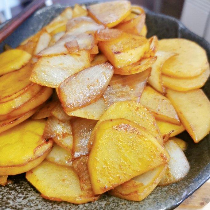 孜然洋葱土豆片