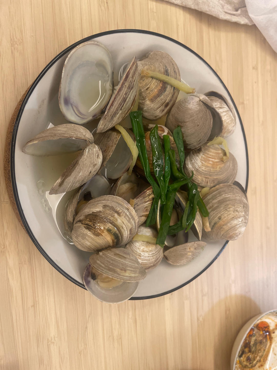 蒸文蛤，超鲜美，肉很好吃