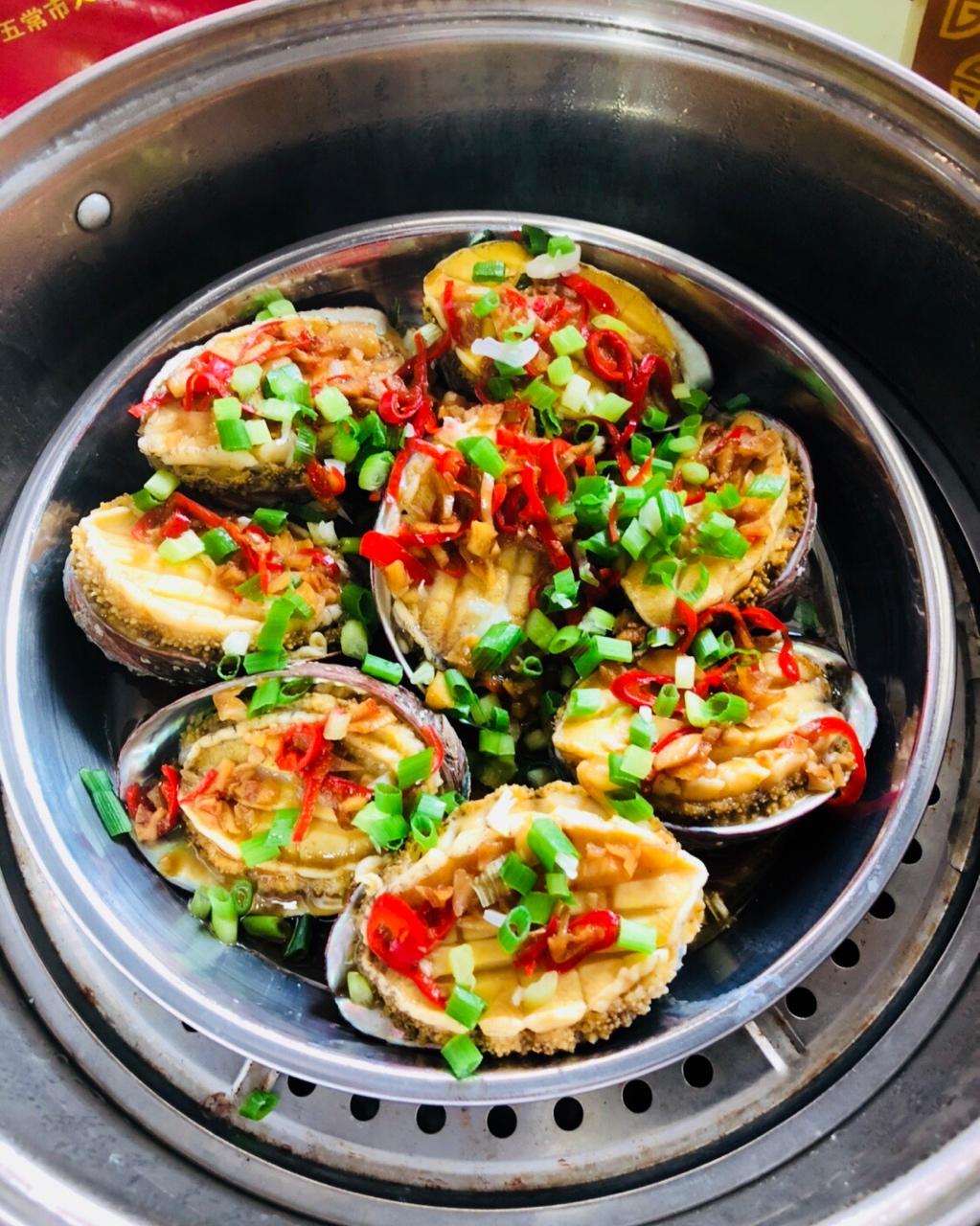 psychochen做的蒜蓉粉丝蒸鲍鱼