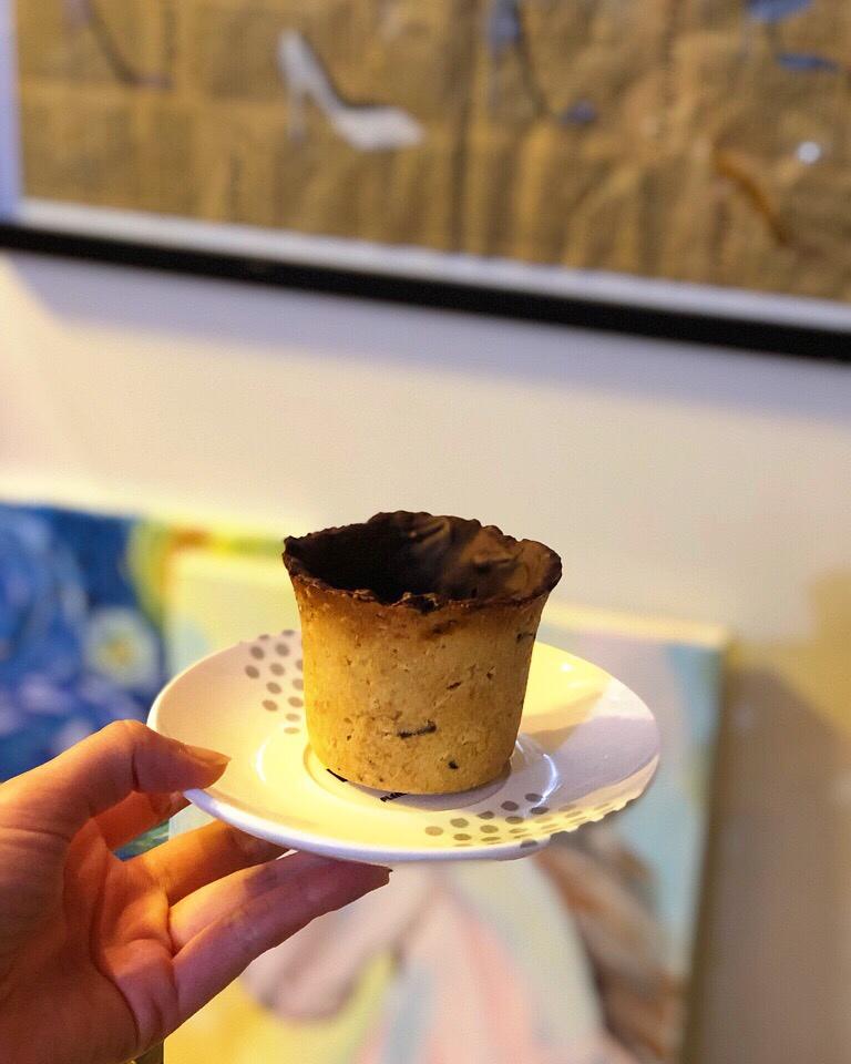【视频食谱】巧克力燕麦曲奇杯