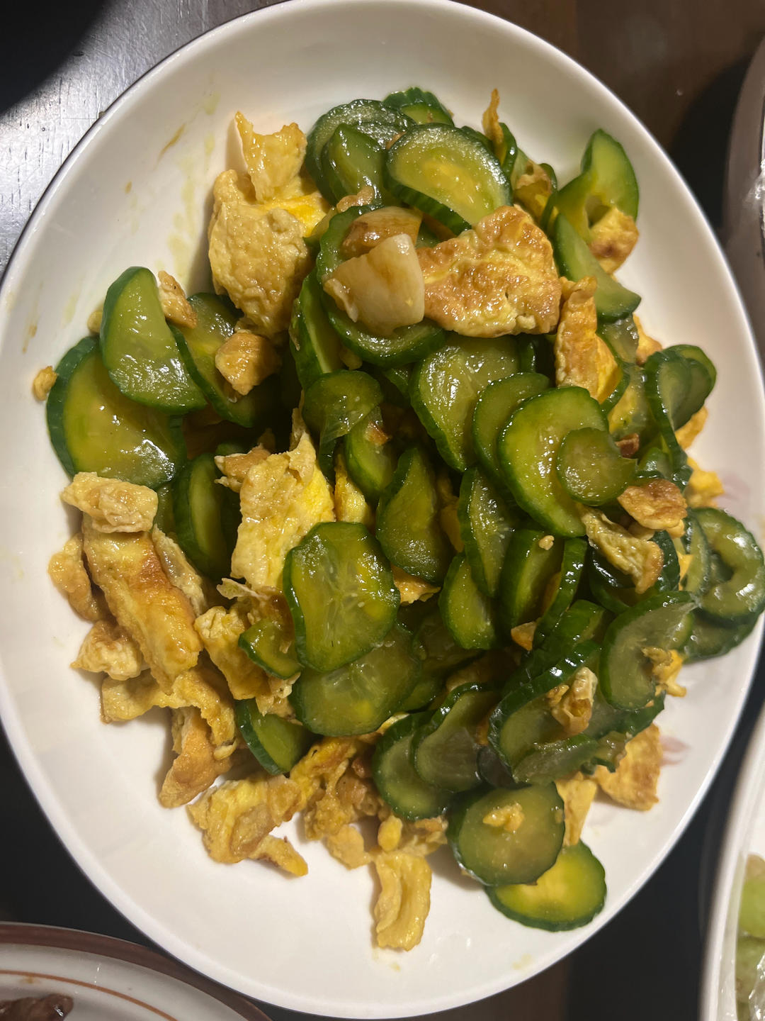 黄瓜炒鸡蛋|清爽解腻，减脂必备