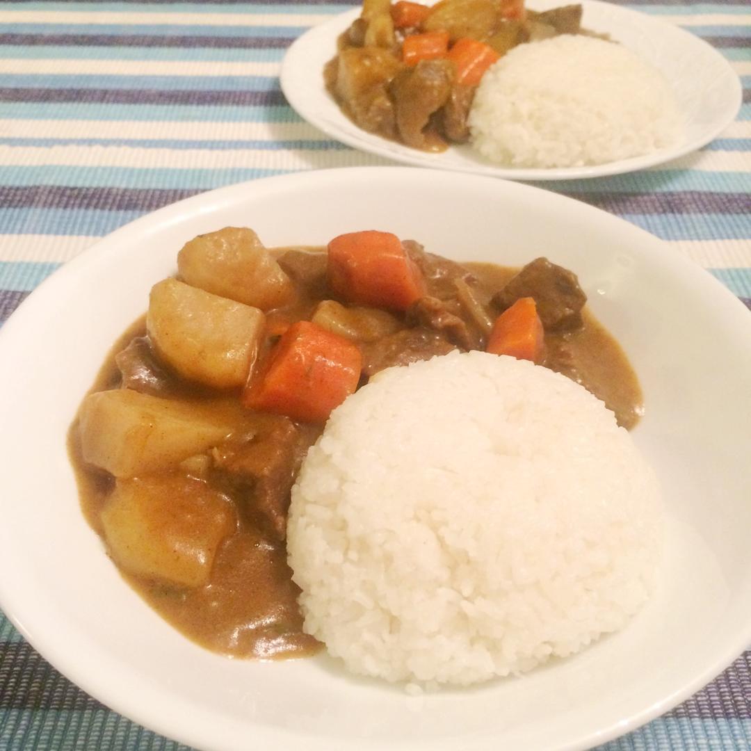 堂妈教你做咖喱牛肉饭