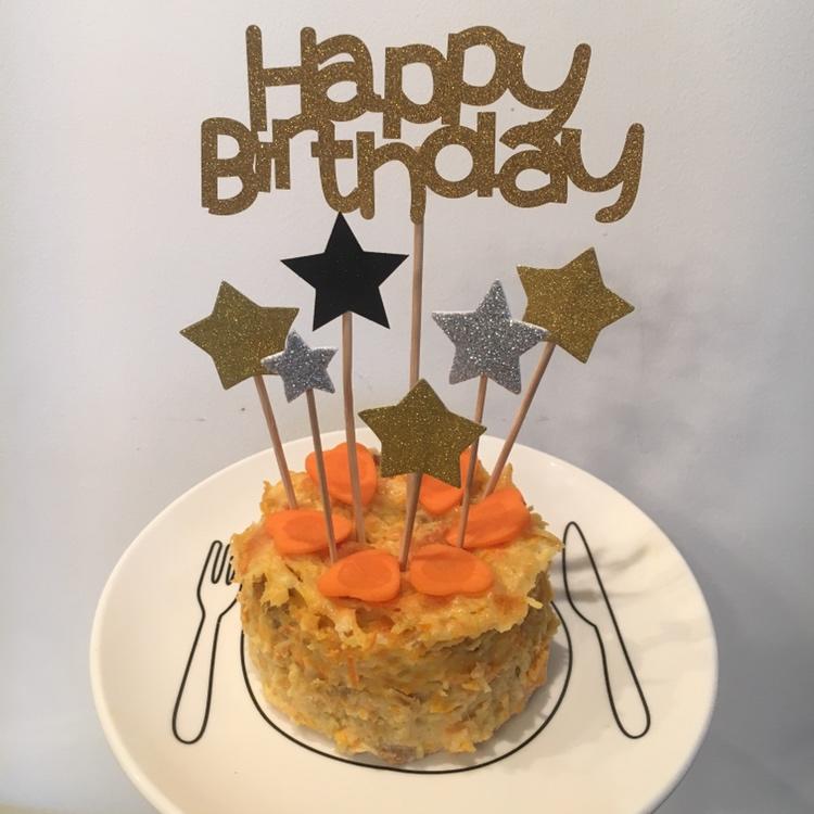 狗狗生日蛋糕（纯天然无色素无面粉）