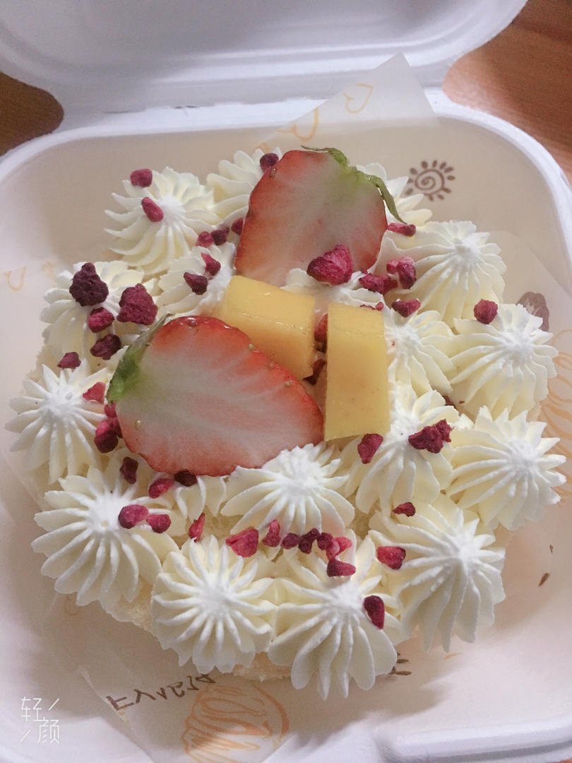 手绘ins便当网红盒子蛋糕（后蛋法 超软蛋糕坯）